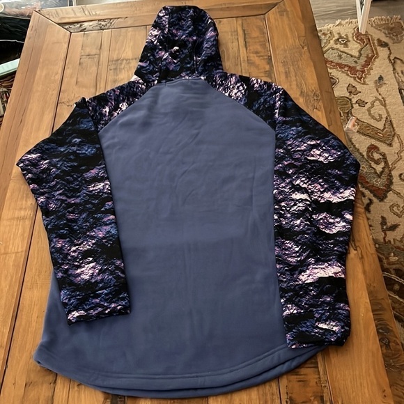 HUNTWORTH Purple Contrast Performance Hoodie - Picture 2 of 8